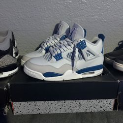 Air Jordan 4 Military Blue Sz 8