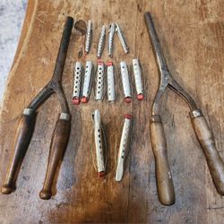 Vintage Curling Wands 