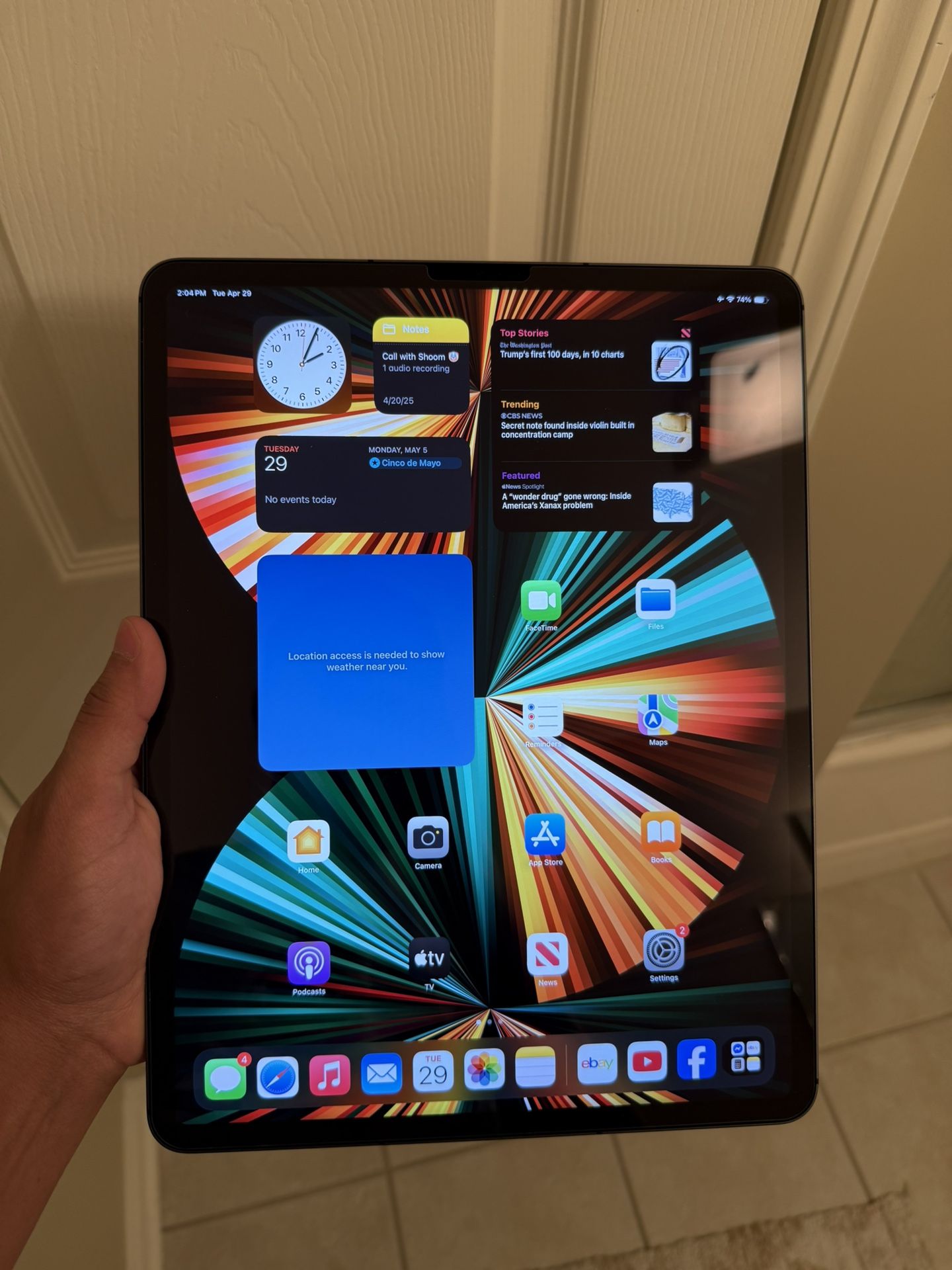 Ipad Pro 5th Generation Cellular+Wifi