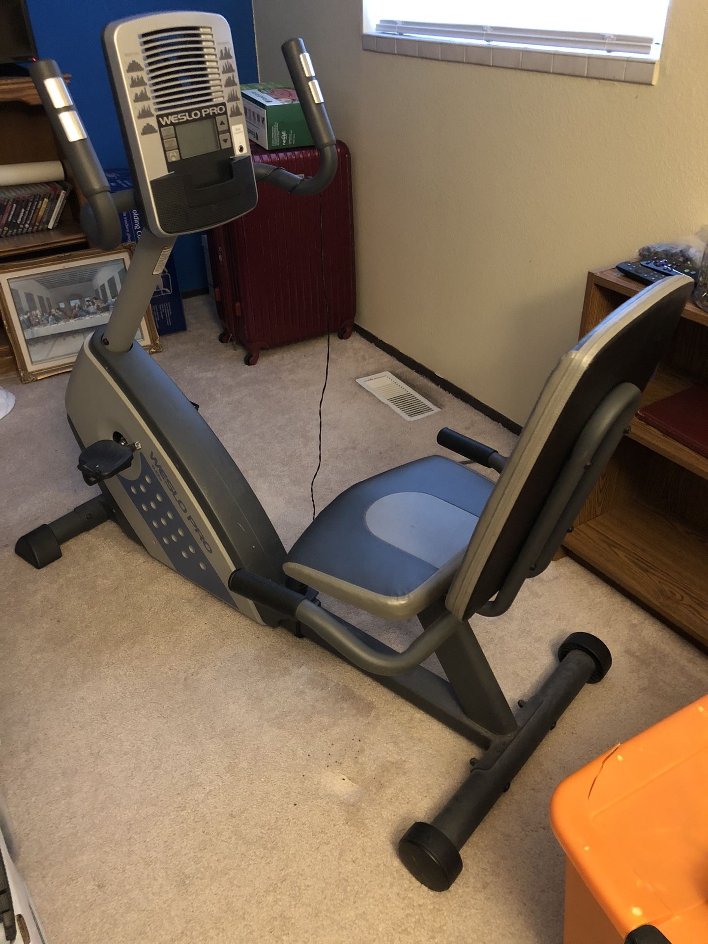weslo pro 10.8 x exercise bike