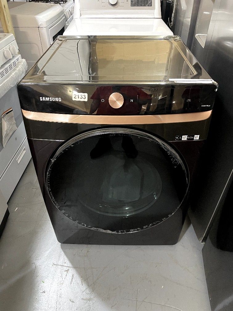 SAMSUNG 27” stackable dryer black $350