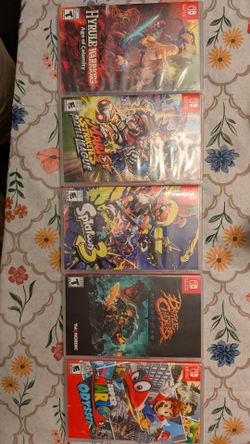 Nintendo switch games (prices in description)