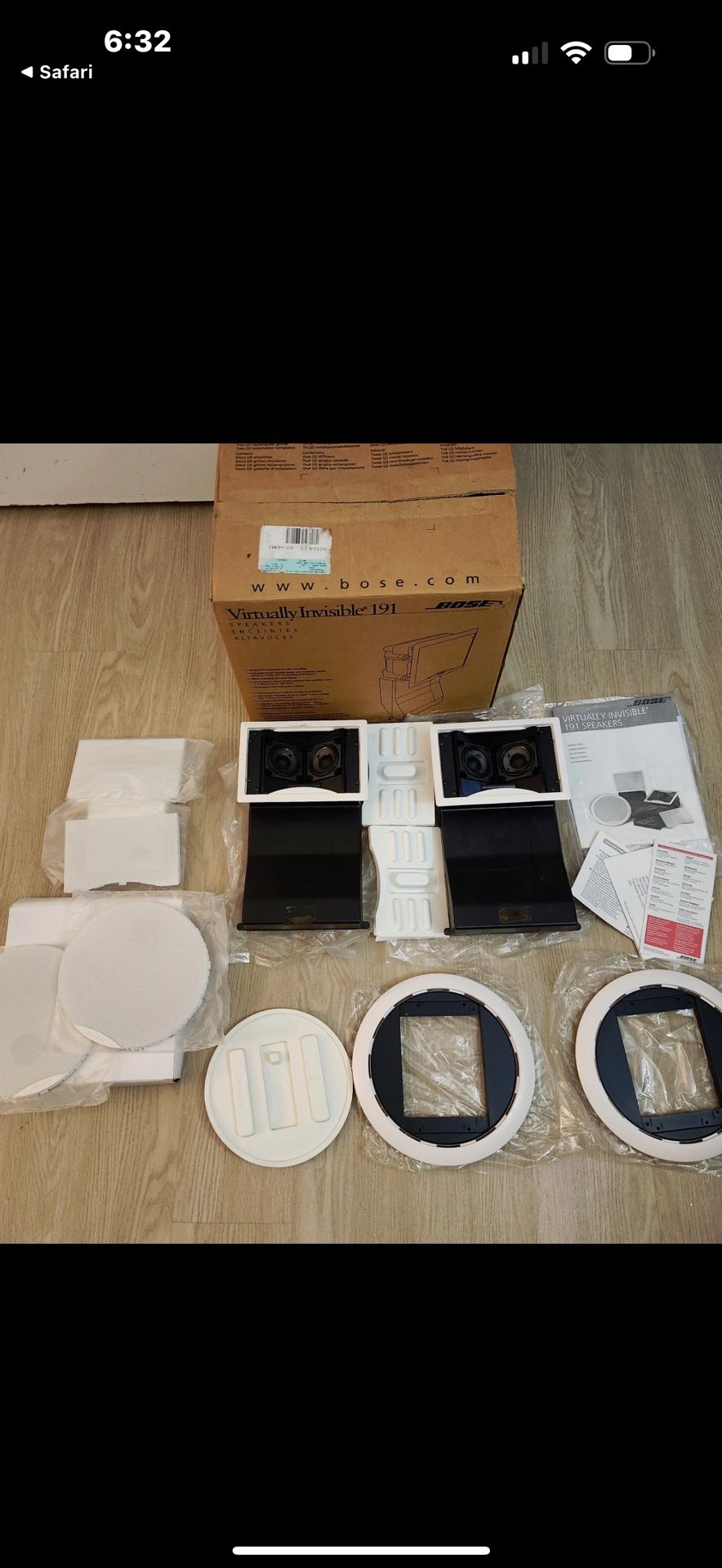 Bose In-ceiling Speaker’s
