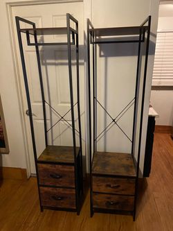 Clothing rack dresser