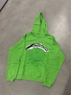**BRAND NEW** Slime Green Spider Hoodie