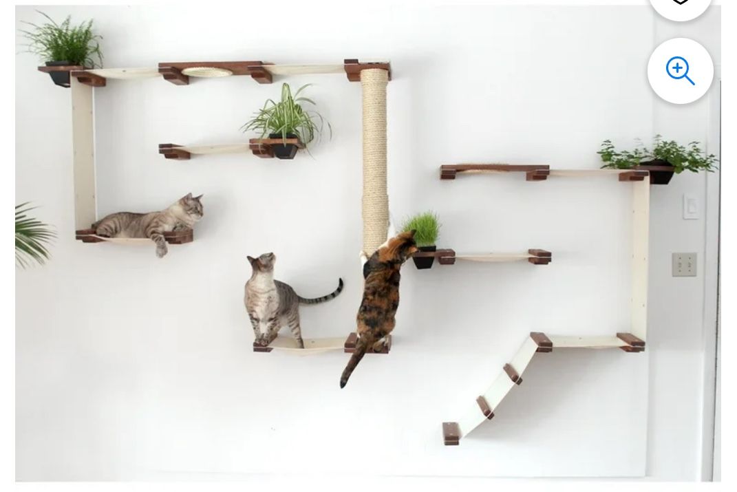 Wall Mounted Cat Tree Climbing Structure