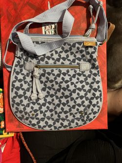 Lei Two Tone Blue Canvas