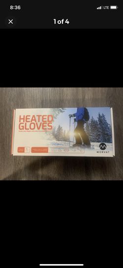 Morvat Adult Heated Gloves  (NEW) Size Large 
