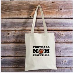 Football Mom Tote Bag