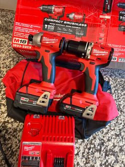 Milwaukee M18 Compact Brushless 2-Tool Combo Kit