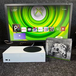 Xbox Series S 512GB Console with New Controller & Cables