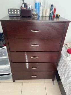 Tall Dresser and two nightstand tables