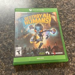 Destroy All Humans. XBOX ONE 
