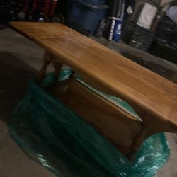 Wooden Antique Foldable Table