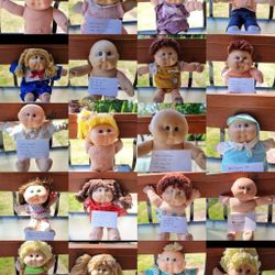 Huge Cabbage Patch Kids Doll CPK Lot of 20 Dolls
