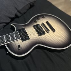 ESP EII Eclipse Black Burst Fade Full Thickness 