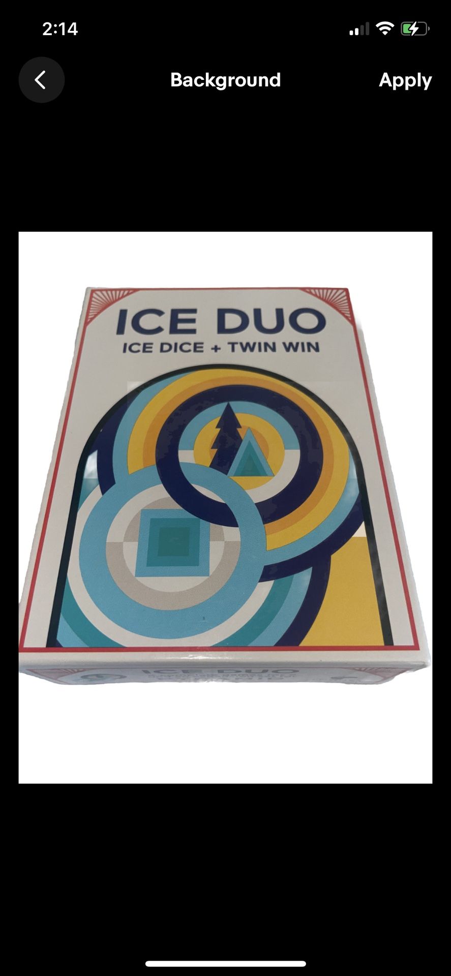 Ice Duo Board Game - Looney Labs NEW OPEN