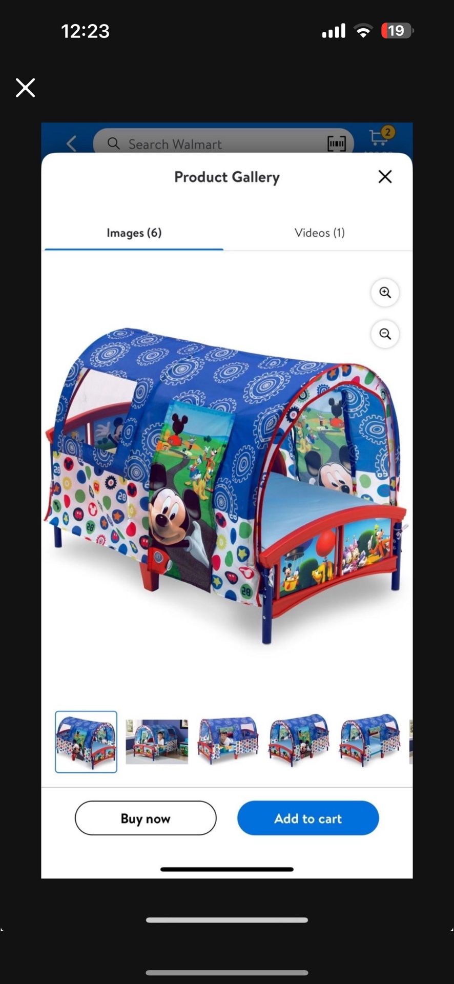 Toddler Bed 