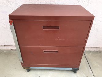 2-Drawer Metal Filing Cabinet