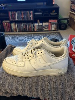 White Air Forces Size 10.5