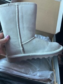 New suede mid-calf winter boots. Soft, warm, and comfortable. Never worn and comes with the original box. Size: 7