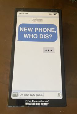 New Phone Who Dis? Game 