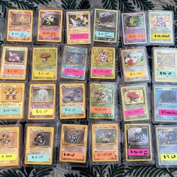 Vintage Pokémon Cards For Sale! 