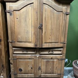 Wood Armoire / Storage Cabinet