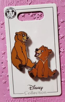 Disney Brother Bear Kenai Kida 2 Pin Set 2021 Disneyland Park