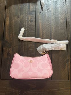 Pink coach bag