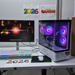2026 Deals - New Gaming Computer +1080p Monitor +77games +Windows 11