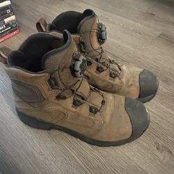 10.5 Red wings Steel toe work boots 