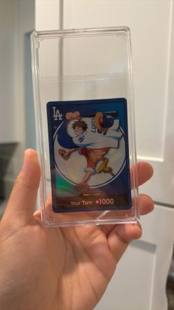 2026 ONE PIECE LA DODGERS MONKEY D LUFFY DON CARD SEALED