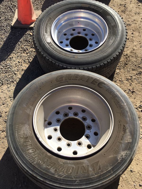 4 Super single tires 445/50R22.5 for Sale in Riverside, CA OfferUp