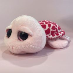 Shellby the Pink Spotter Turtle Original Ty Beanie Boos 6” Excellent Condition 