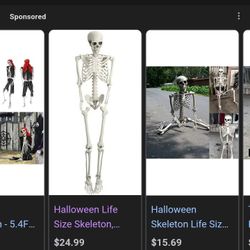 6ft Halloween Skeleton Decoration