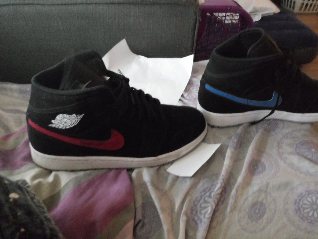 Size 9 and 1/2 Jordans