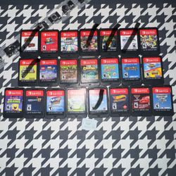 NINTENDO SWITCH GAMES Any 2 For $50