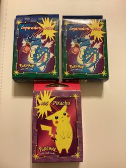 1999 Pokémon Mini Puzzles Pikachu & Gyarados Unopened