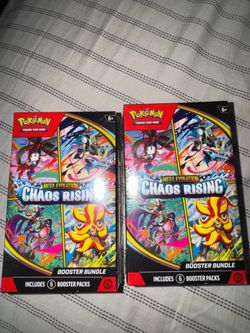 Pokemon Chaos Rising Booster Bundle