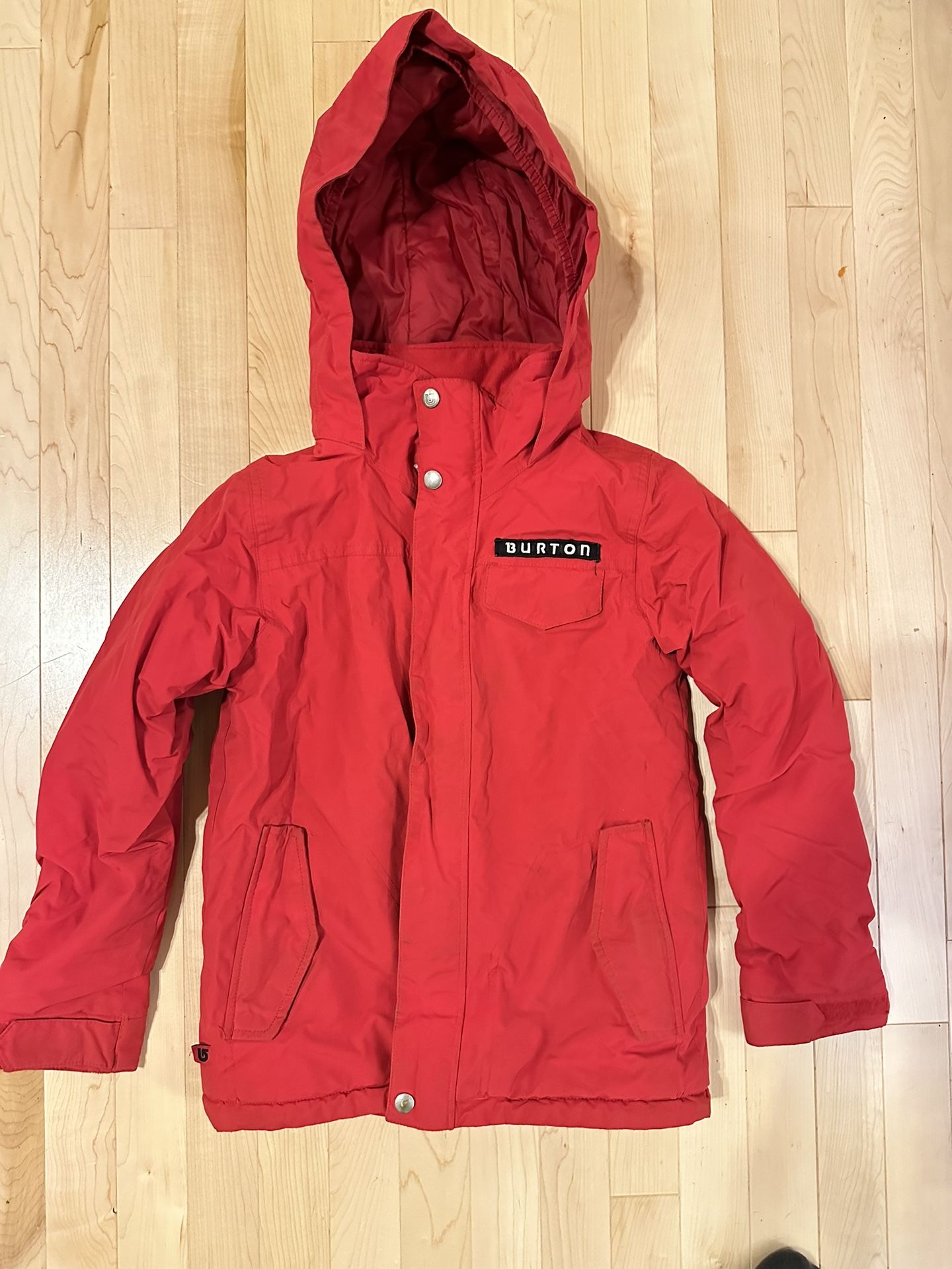 Red Burton Boulder Gear Ski Jacket