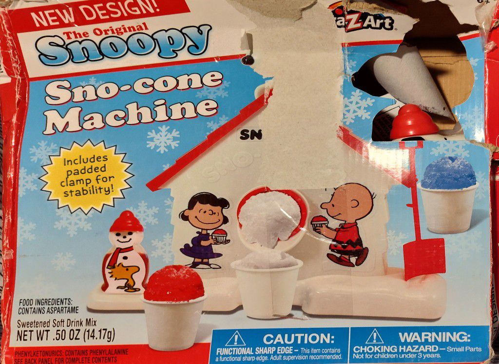 Snoopy Snow Cone Maker - Fun Snow Cone

Machine |
