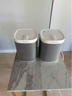 Sonos Play 1 speakers