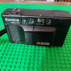 Konica MG/D MG D Black Hexanon 35mm f/3.5 Film Camera From JAPAN WORKS 