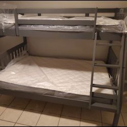Twin Over Full Bunk Bed $39 Down No Credit Needed 