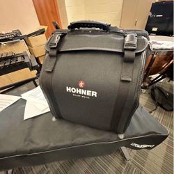 Hohner Compadre GCF Accordion Black with Gig Bag