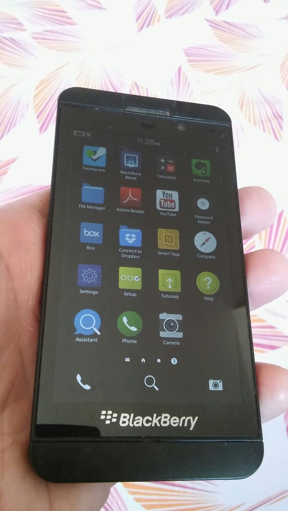 Blackberry z10 unlocked some visible scratches and scuffs Refurbished coming phone may be different than pic but almost same condition