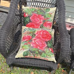 Decorative Rose Pillows