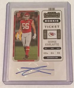 George Karlaftis  rookie autograph