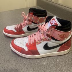 DV1748-601 Spider-Man Nike Air Jordan 1 High OG SP Across the Spider (Men's)